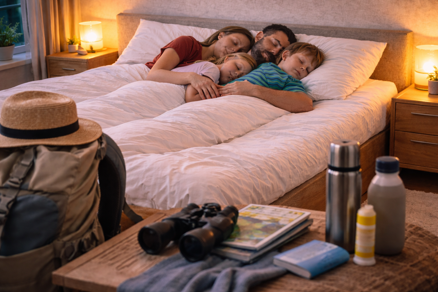 Familieseng: mer overskudd til fritiden begynner ofte med natta